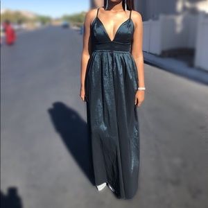 Emerald Green Prom Dress